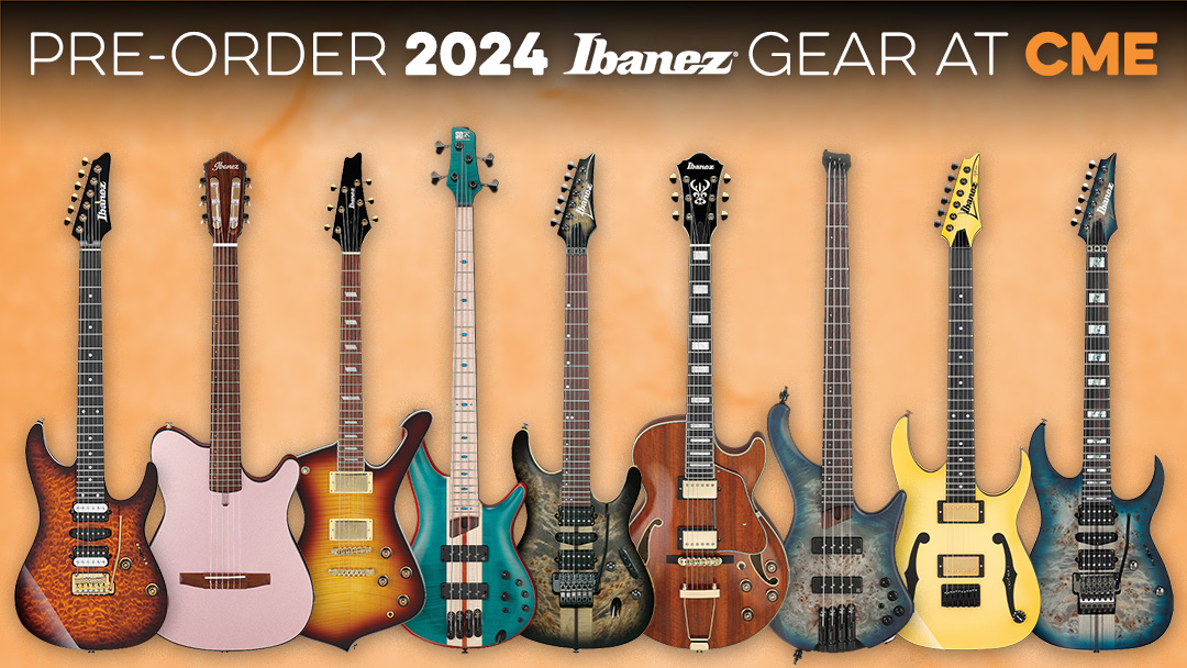 Pre-Order YOUR New 2024 Ibanez Guitar or Bass Today at Chicago 